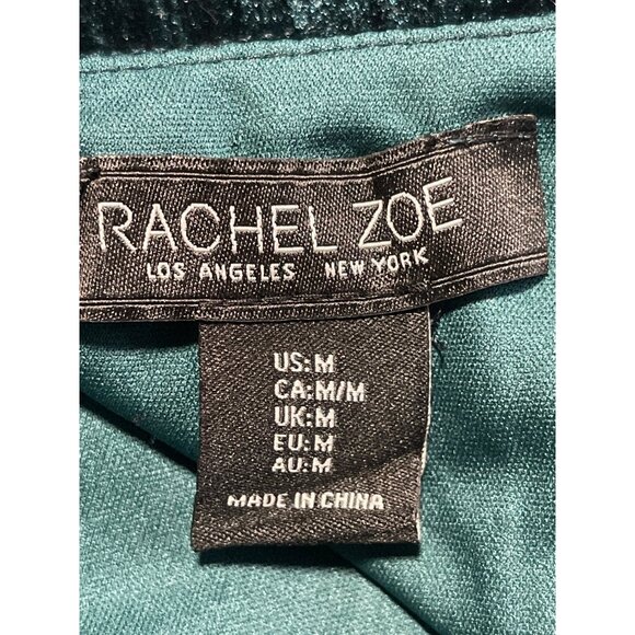 Rachel Zoe Green Sleeveless Velvet Camisole Top Womens Size Medium - Picture 3 of 5